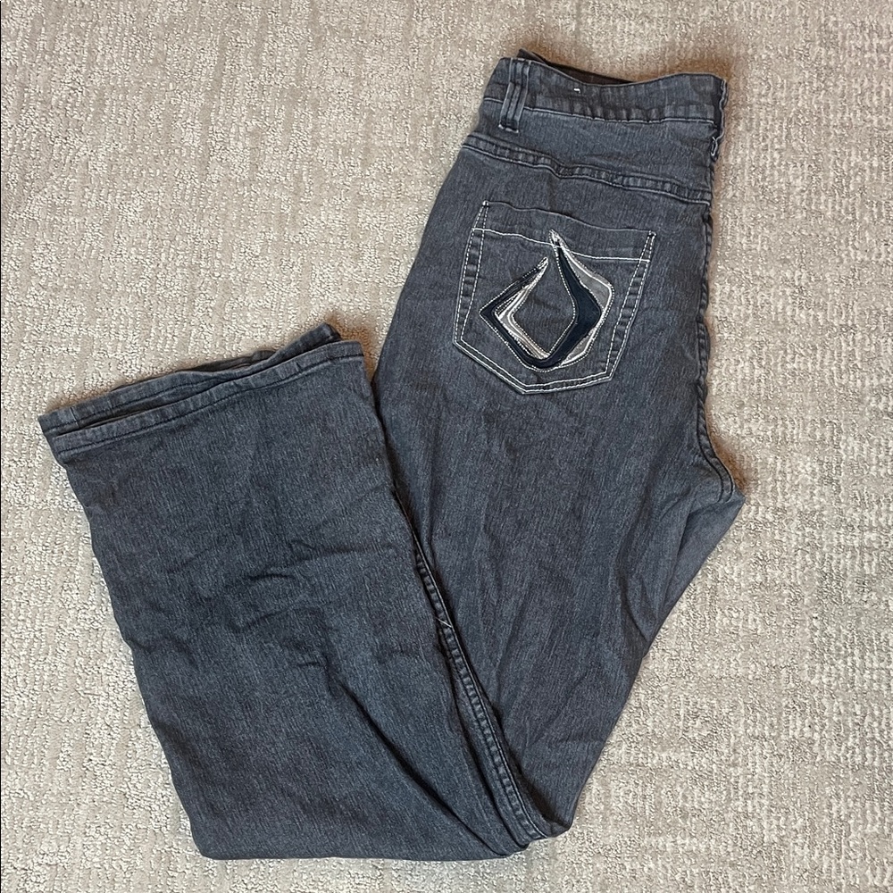 Women's Flare & Wide Leg Jeans in Dark Gray